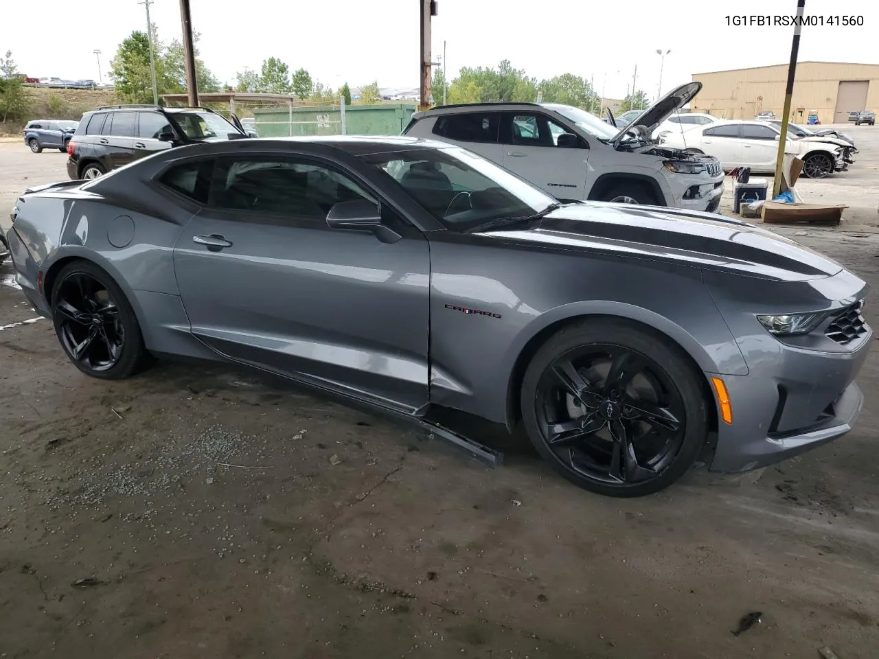 2021 Chevrolet Camaro Ls VIN: 1G1FB1RSXM0141560 Lot: 74688434