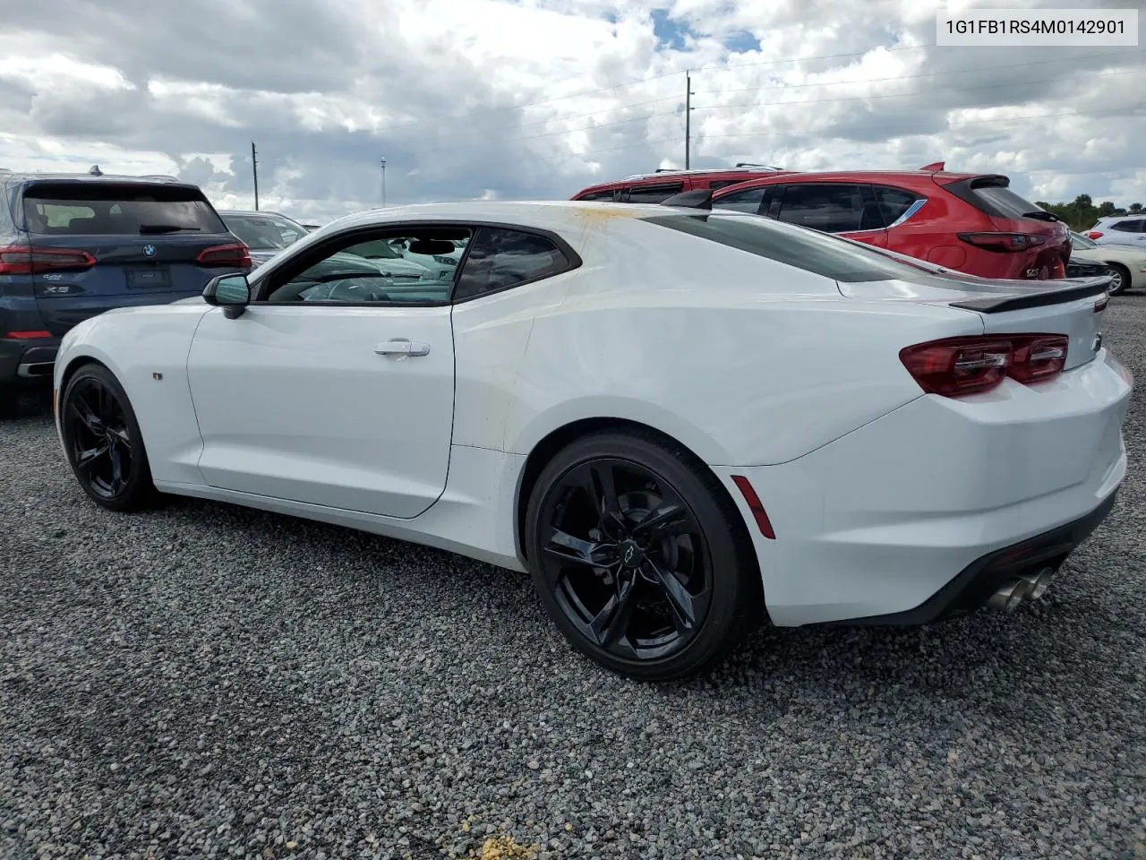 2021 Chevrolet Camaro Ls VIN: 1G1FB1RS4M0142901 Lot: 74819614