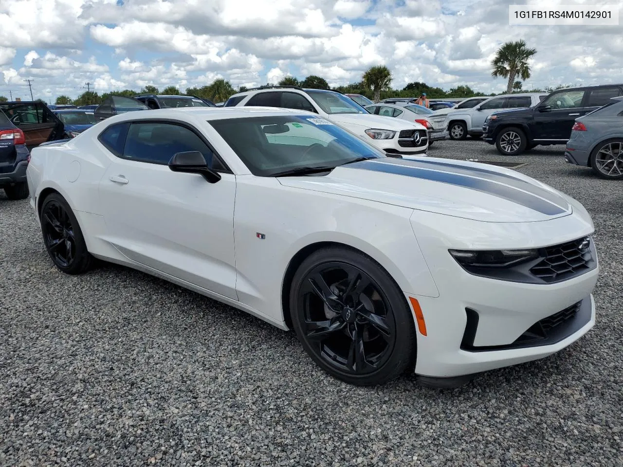 2021 Chevrolet Camaro Ls VIN: 1G1FB1RS4M0142901 Lot: 74819614