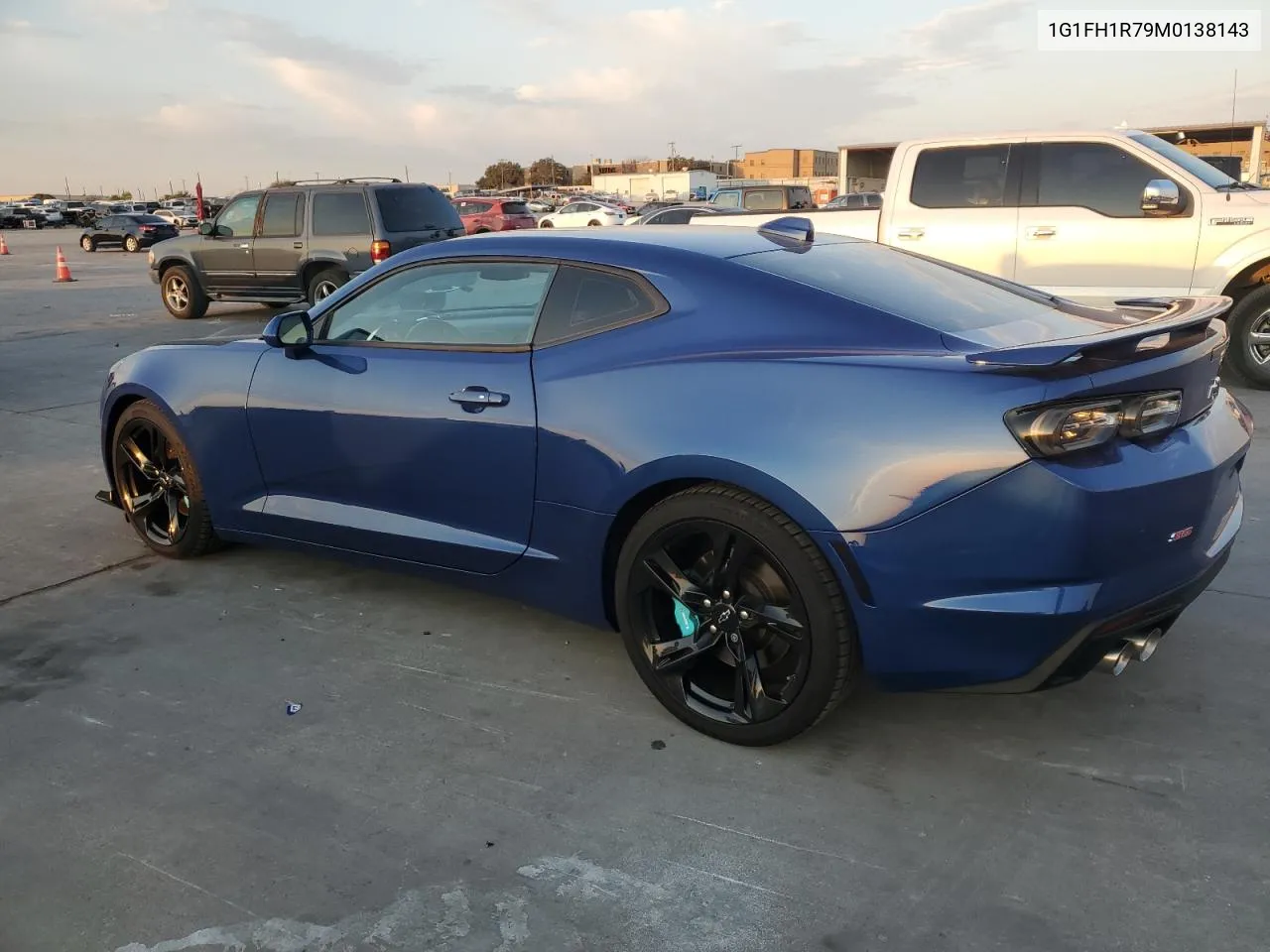 2021 Chevrolet Camaro Ss VIN: 1G1FH1R79M0138143 Lot: 75563164