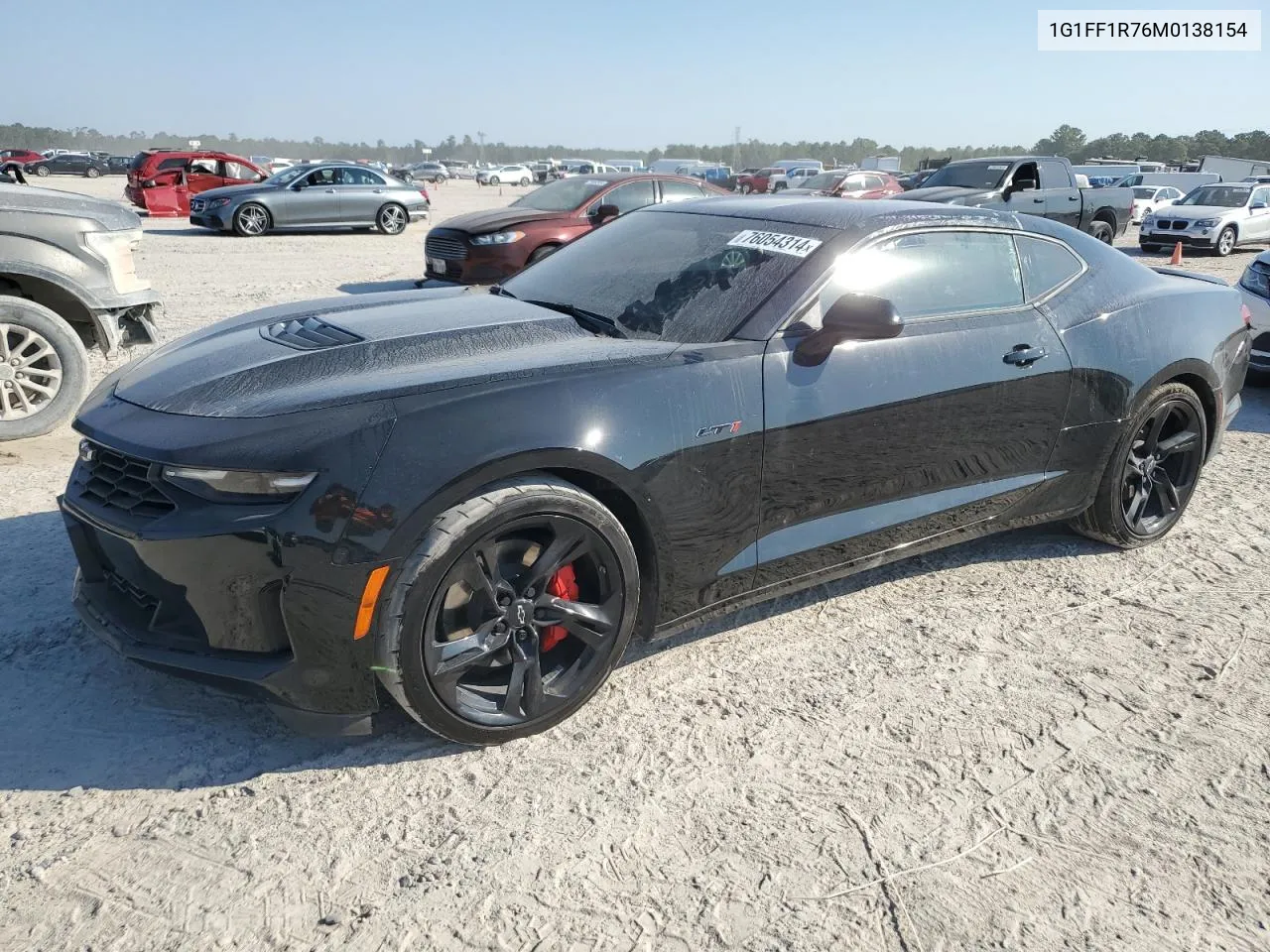 2021 Chevrolet Camaro Lz VIN: 1G1FF1R76M0138154 Lot: 76054314