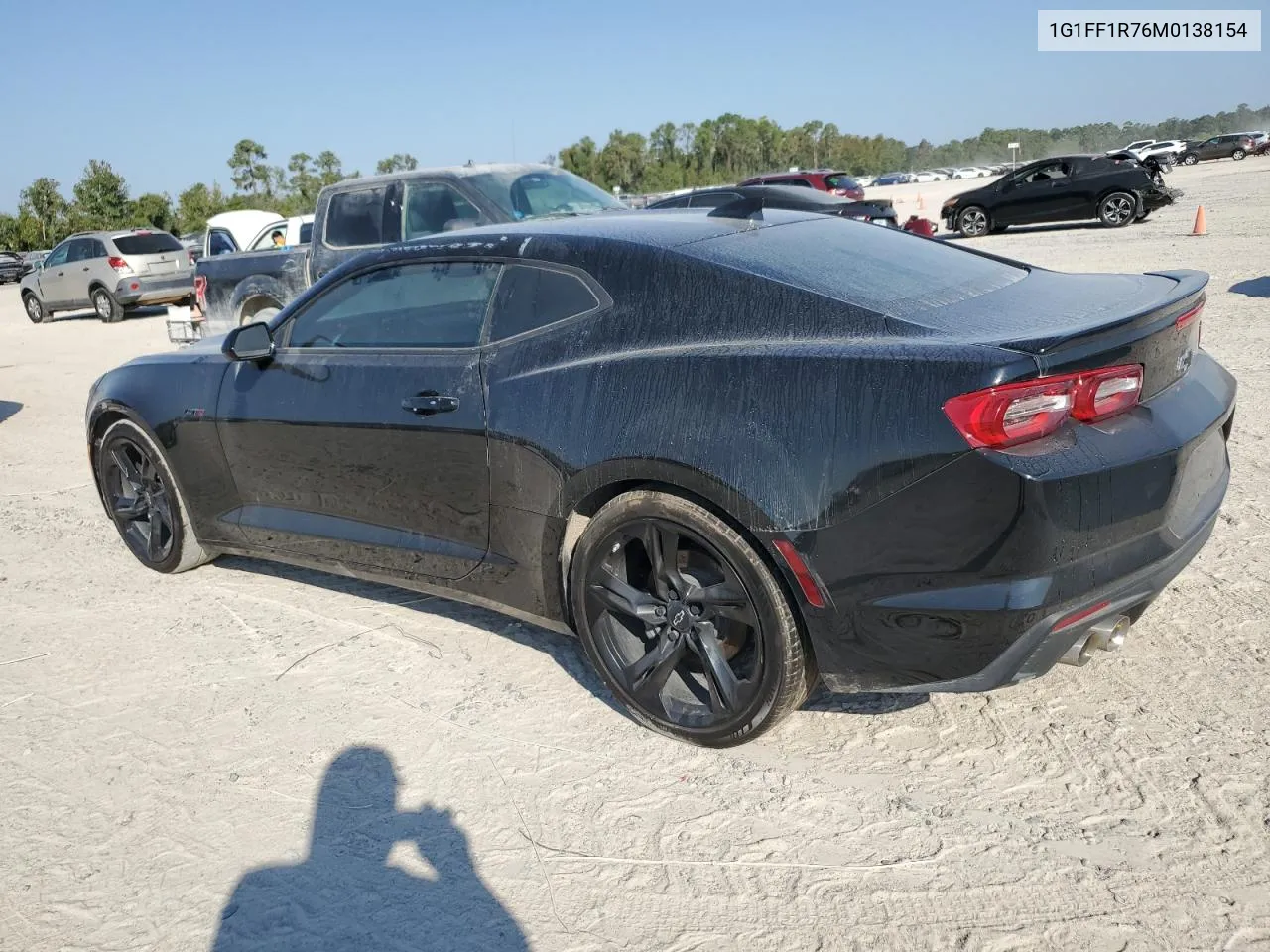 2021 Chevrolet Camaro Lz VIN: 1G1FF1R76M0138154 Lot: 76054314