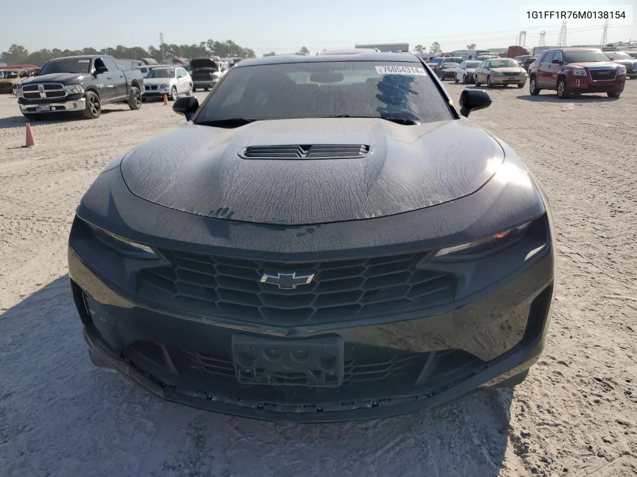 2021 Chevrolet Camaro Lz VIN: 1G1FF1R76M0138154 Lot: 76054314