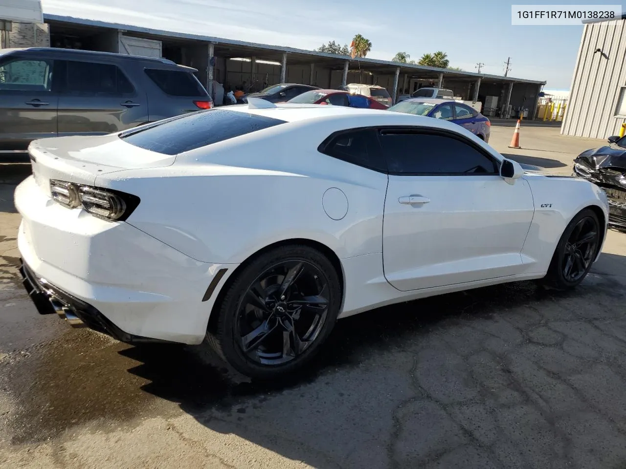 2021 Chevrolet Camaro Lz VIN: 1G1FF1R71M0138238 Lot: 76731864