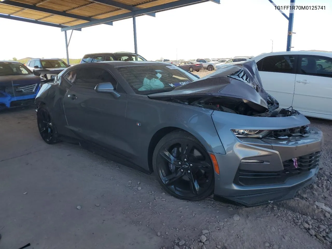 2021 Chevrolet Camaro Lz VIN: 1G1FF1R70M0125741 Lot: 76933414