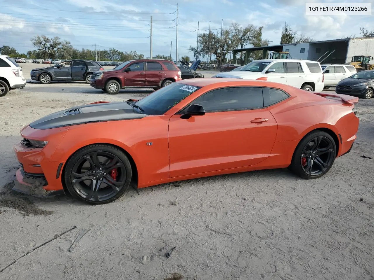 2021 Chevrolet Camaro Lz VIN: 1G1FE1R74M0123266 Lot: 76964624