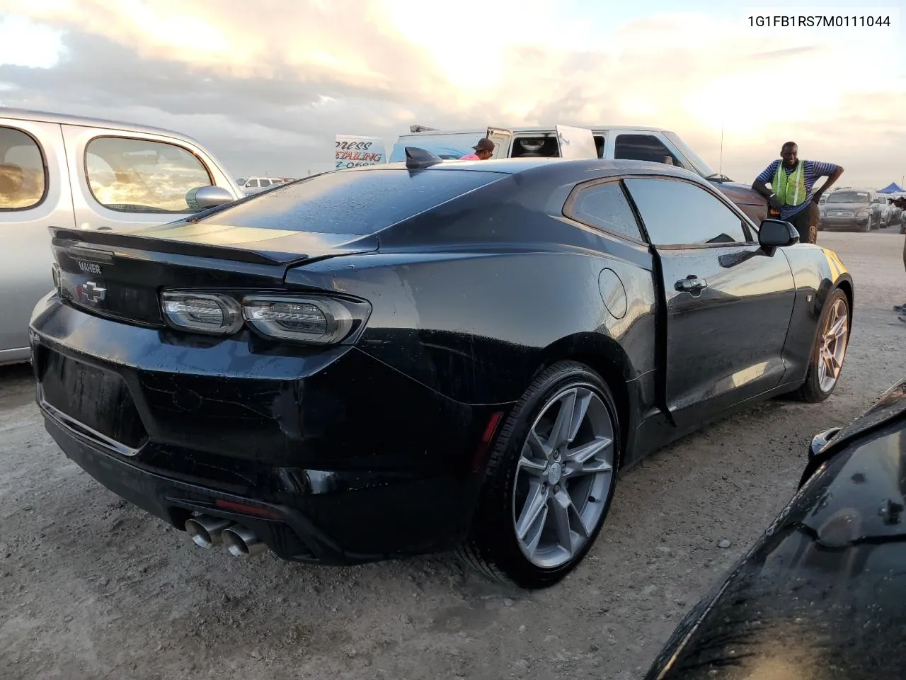 2021 Chevrolet Camaro Ls VIN: 1G1FB1RS7M0111044 Lot: 77027484