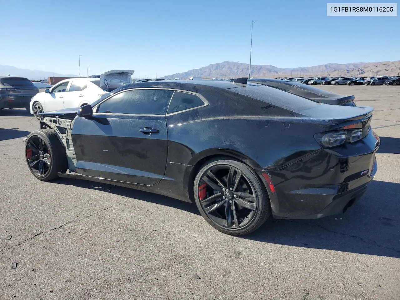 2021 Chevrolet Camaro Ls VIN: 1G1FB1RS8M0116205 Lot: 77118954