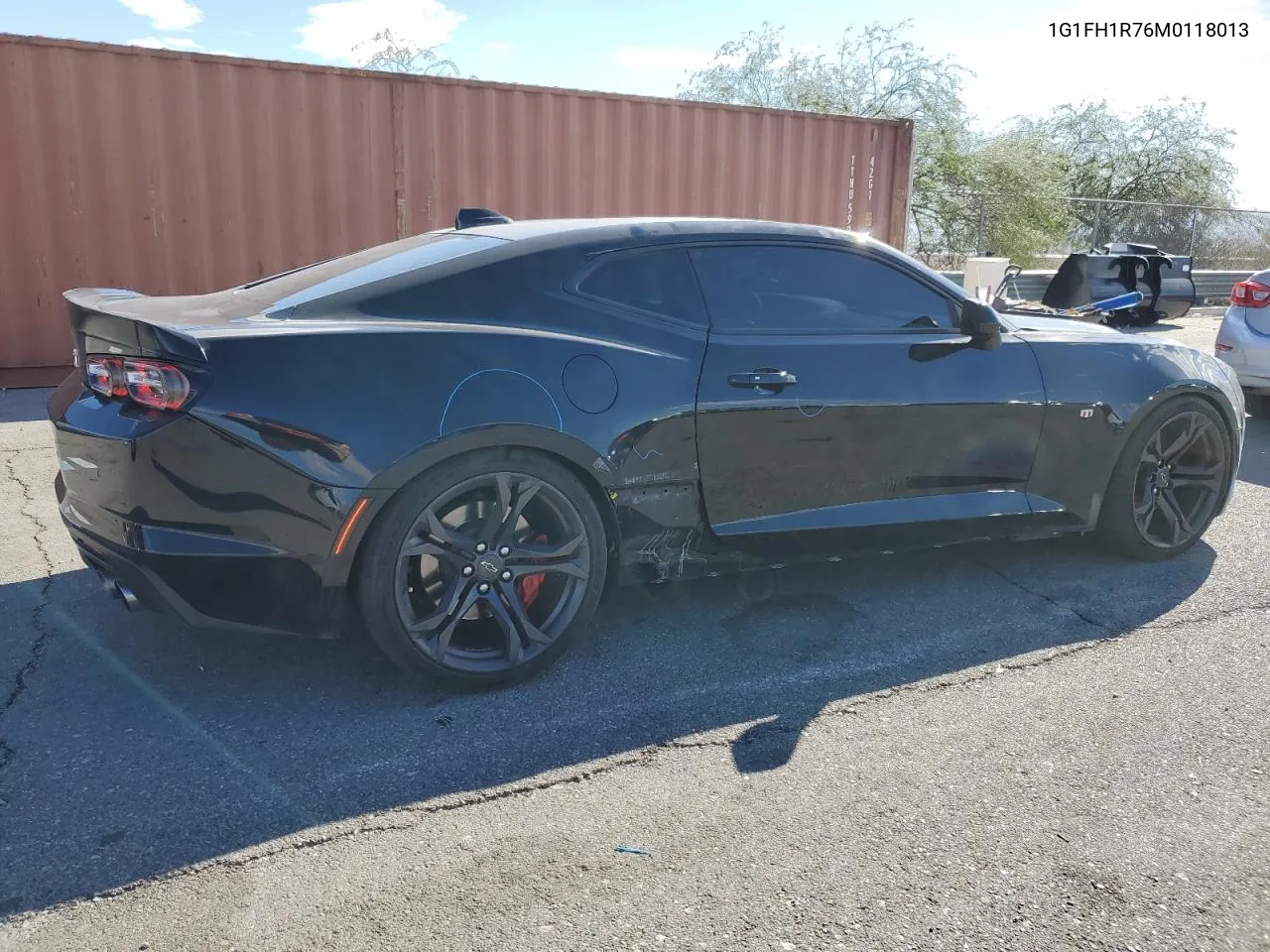 2021 Chevrolet Camaro Ss VIN: 1G1FH1R76M0118013 Lot: 77143714