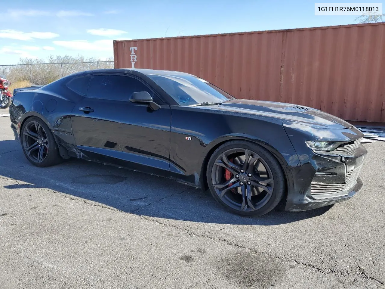 2021 Chevrolet Camaro Ss VIN: 1G1FH1R76M0118013 Lot: 77143714