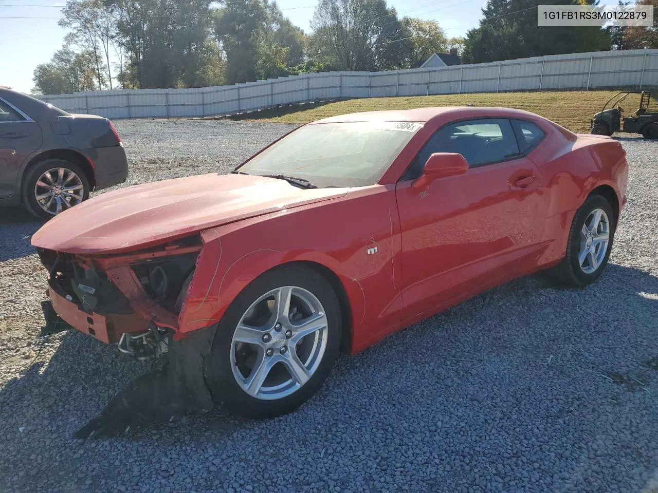 2021 Chevrolet Camaro Ls VIN: 1G1FB1RS3M0122879 Lot: 77686504