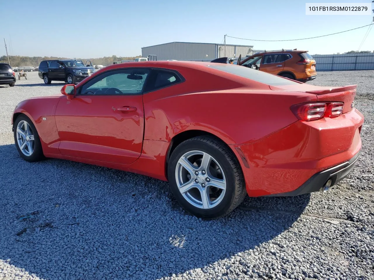 2021 Chevrolet Camaro Ls VIN: 1G1FB1RS3M0122879 Lot: 77686504