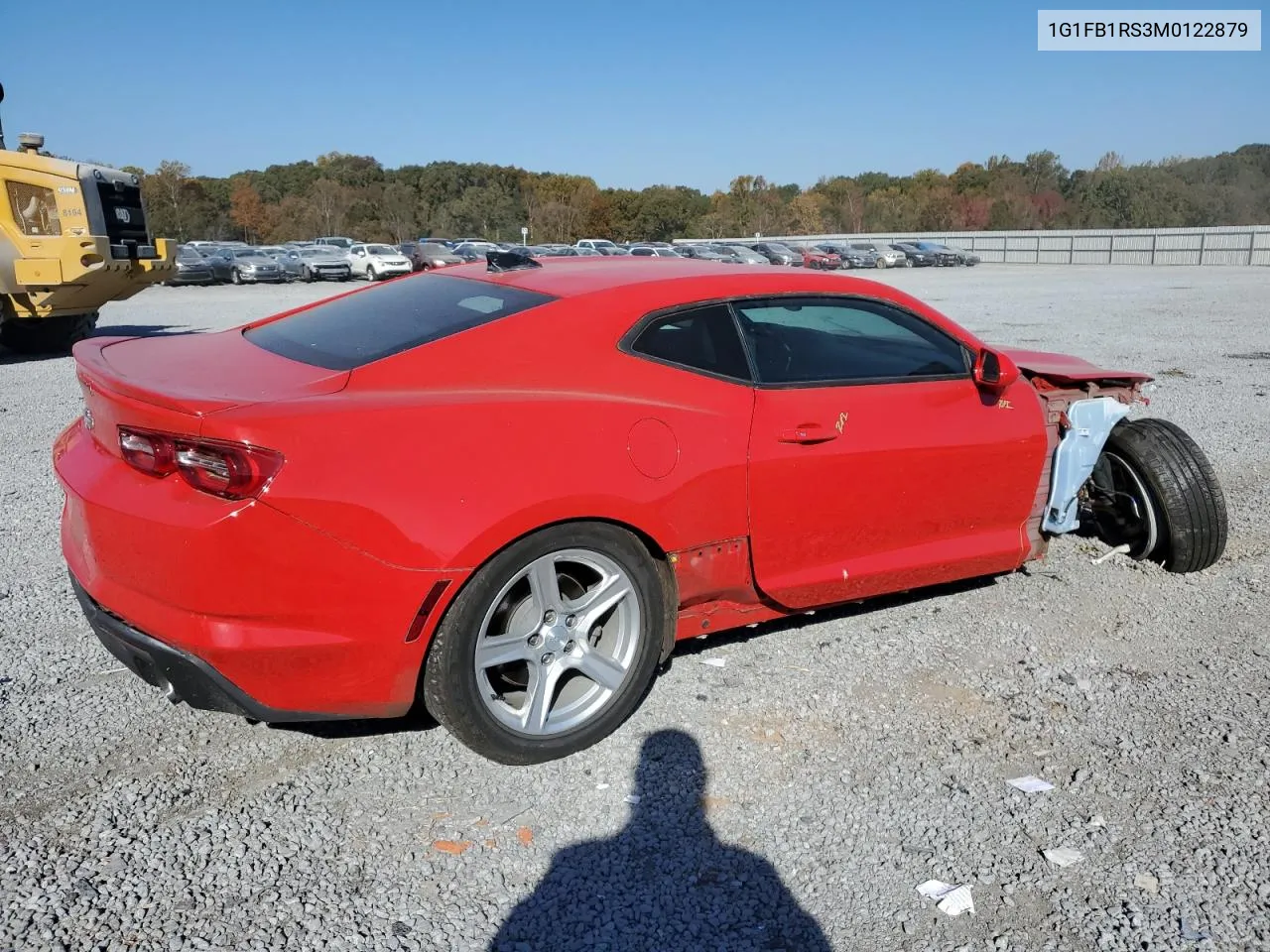 2021 Chevrolet Camaro Ls VIN: 1G1FB1RS3M0122879 Lot: 77686504