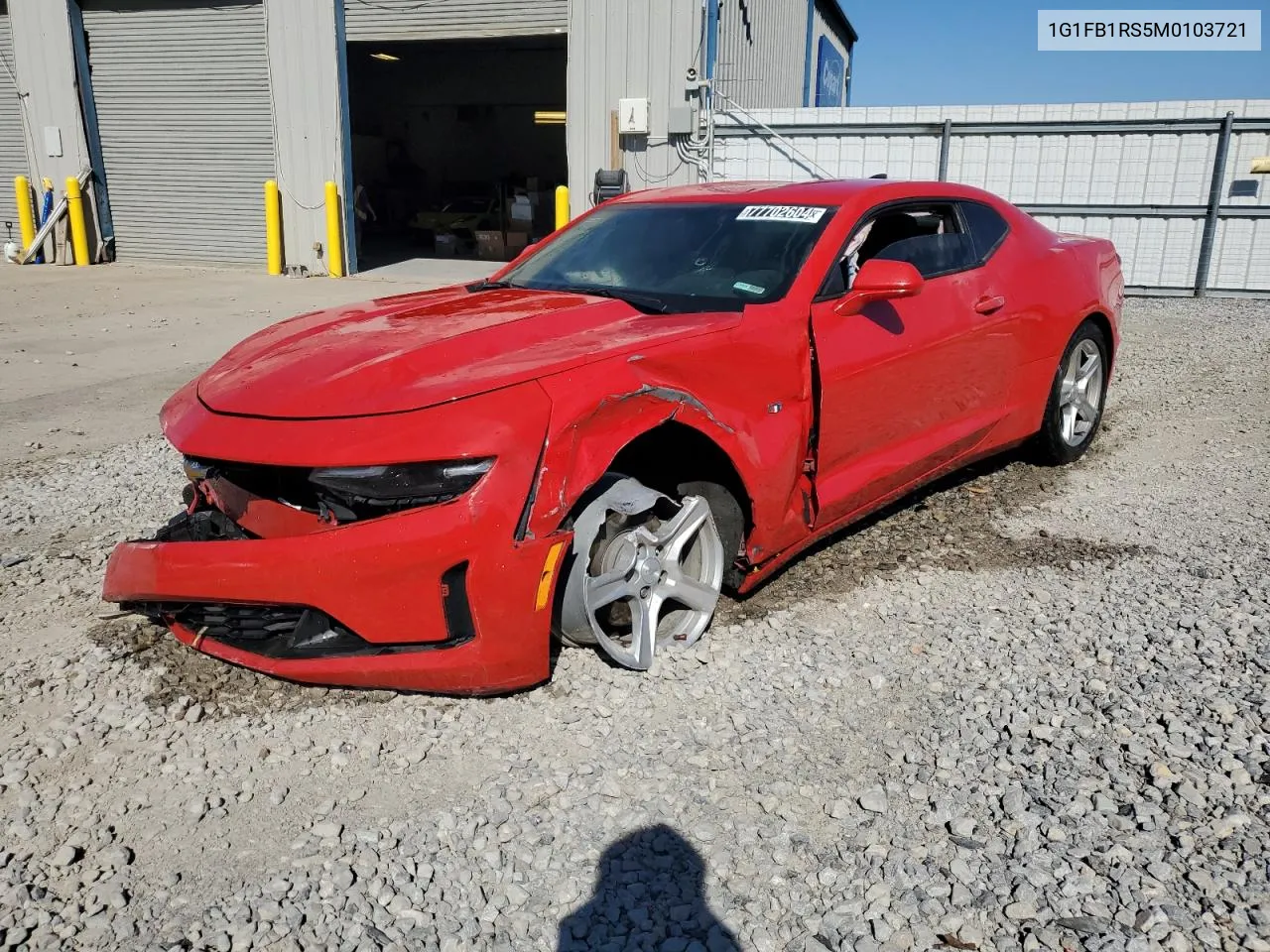 2021 Chevrolet Camaro Ls VIN: 1G1FB1RS5M0103721 Lot: 77702604