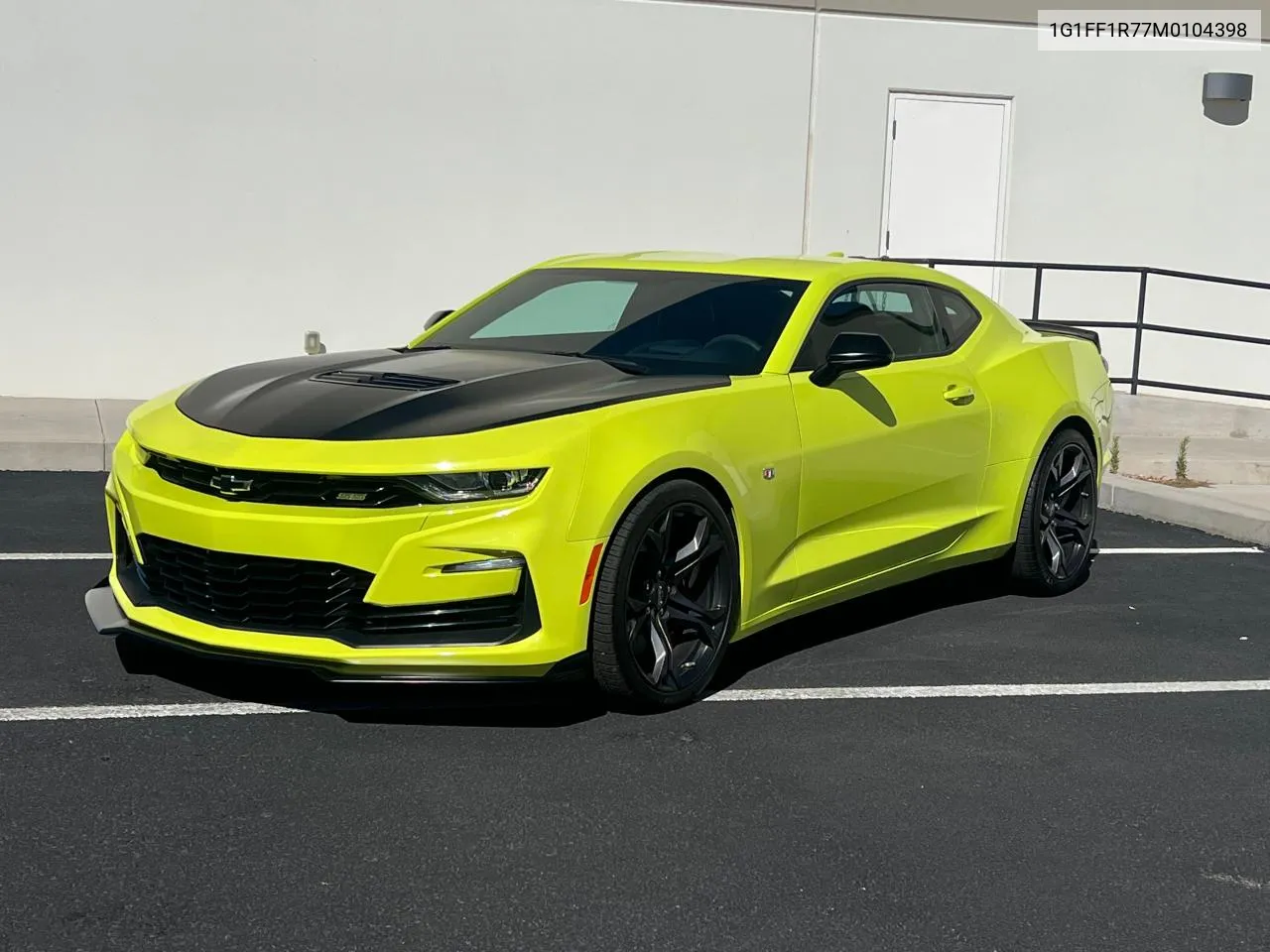 2021 Chevrolet Camaro Lz VIN: 1G1FF1R77M0104398 Lot: 78315634