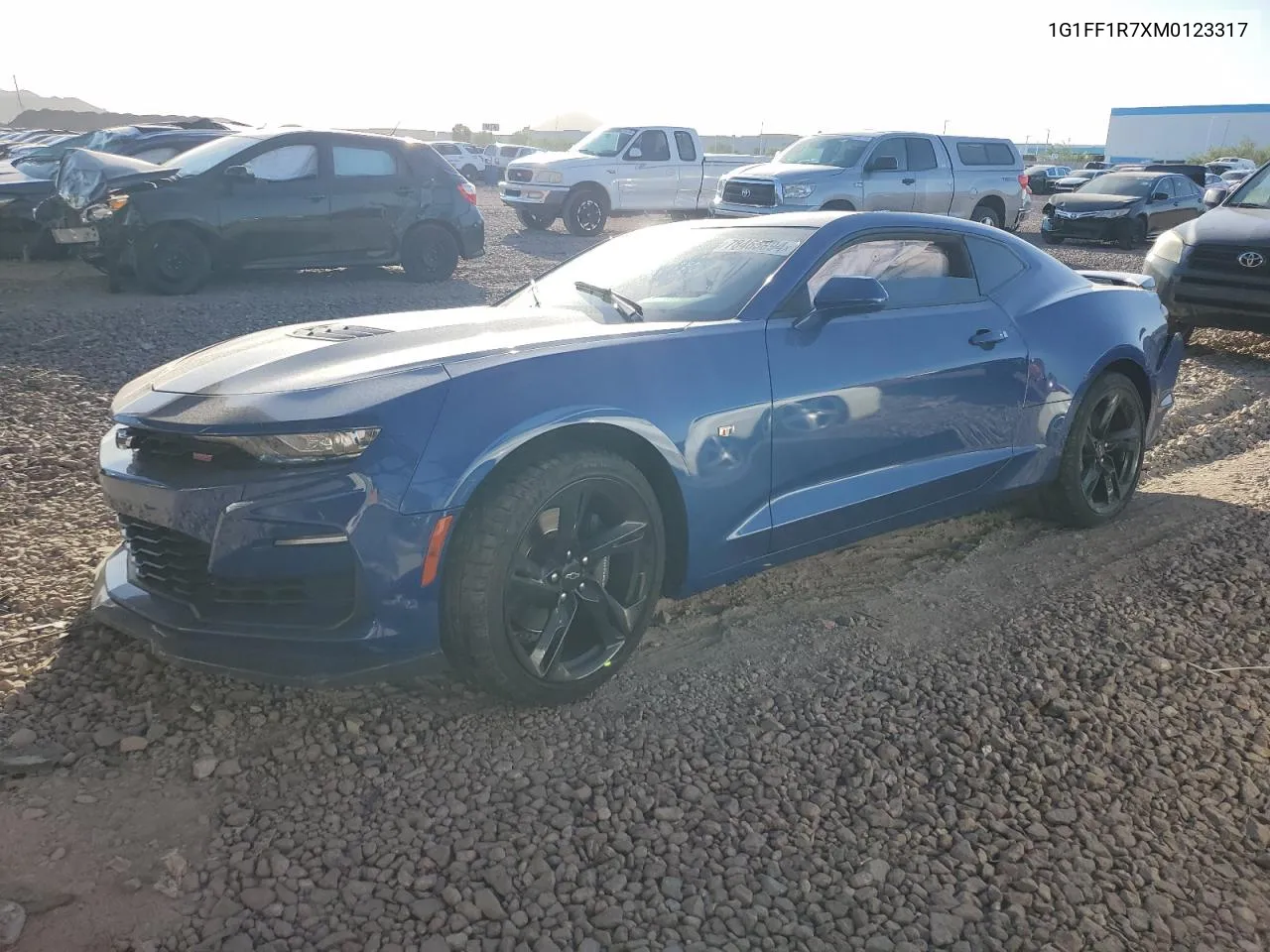 2021 Chevrolet Camaro Lz VIN: 1G1FF1R7XM0123317 Lot: 78465894