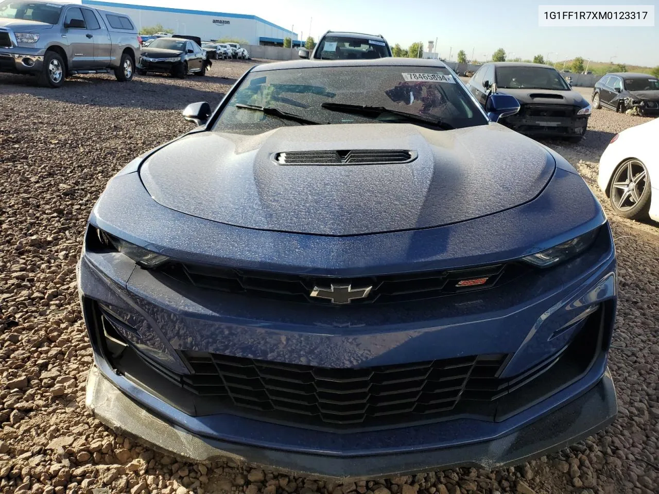 2021 Chevrolet Camaro Lz VIN: 1G1FF1R7XM0123317 Lot: 78465894