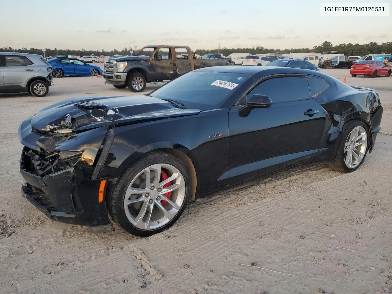 2021 Chevrolet Camaro Lz VIN: 1G1FF1R75M0126531 Lot: 78466704