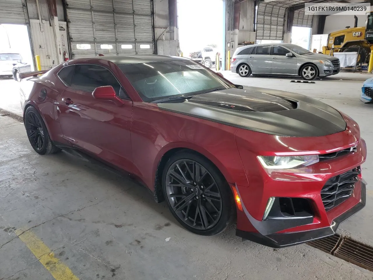 2021 Chevrolet Camaro Zl1 VIN: 1G1FK1R69M0140239 Lot: 78714864