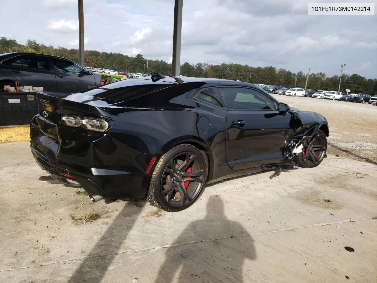 2021 Chevrolet Camaro Lz VIN: 1G1FE1R73M0142214 Lot: 79050364