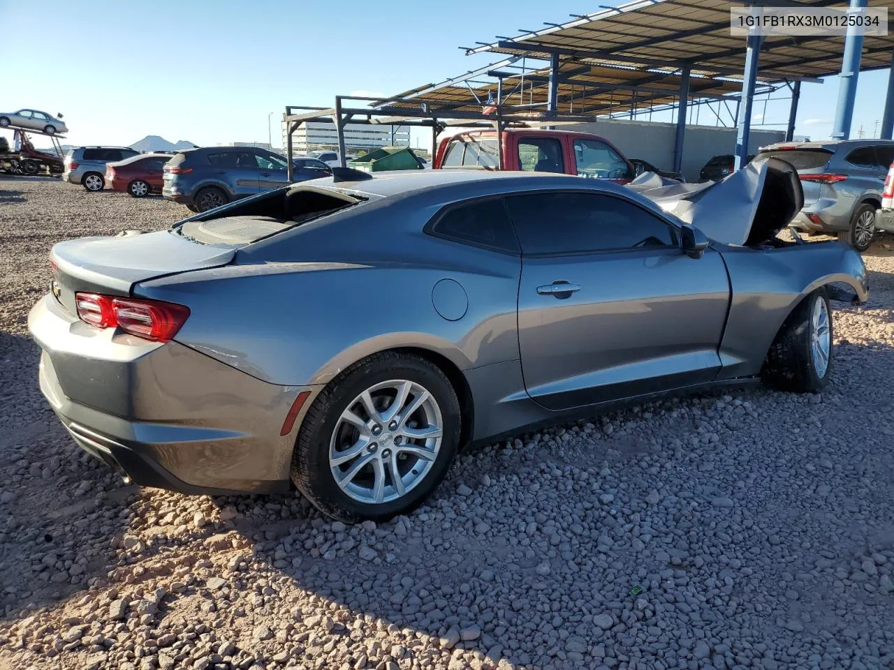 2021 Chevrolet Camaro Ls VIN: 1G1FB1RX3M0125034 Lot: 79747624