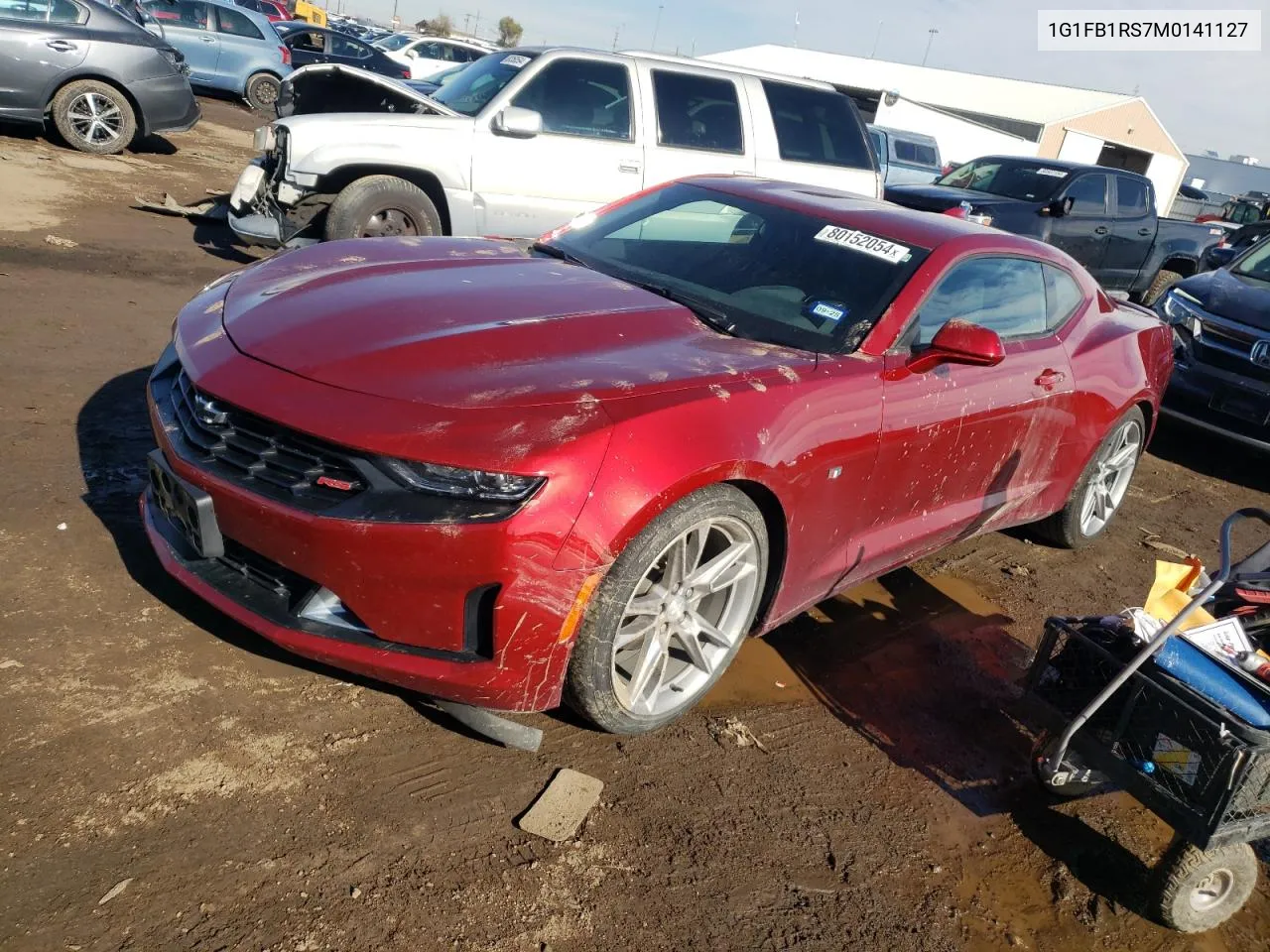 2021 Chevrolet Camaro Ls VIN: 1G1FB1RS7M0141127 Lot: 80152054