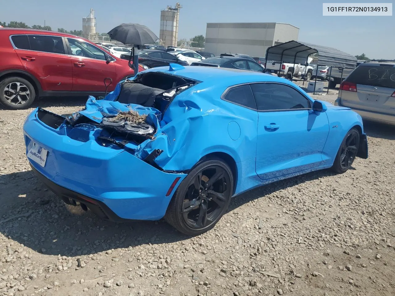 1G1FF1R72N0134913 2022 Chevrolet Camaro Lt1