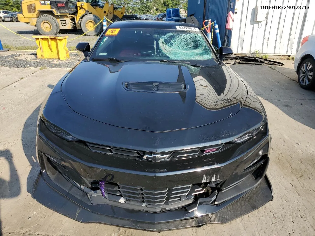 2022 Chevrolet Camaro Ss VIN: 1G1FH1R72N0123713 Lot: 68720674