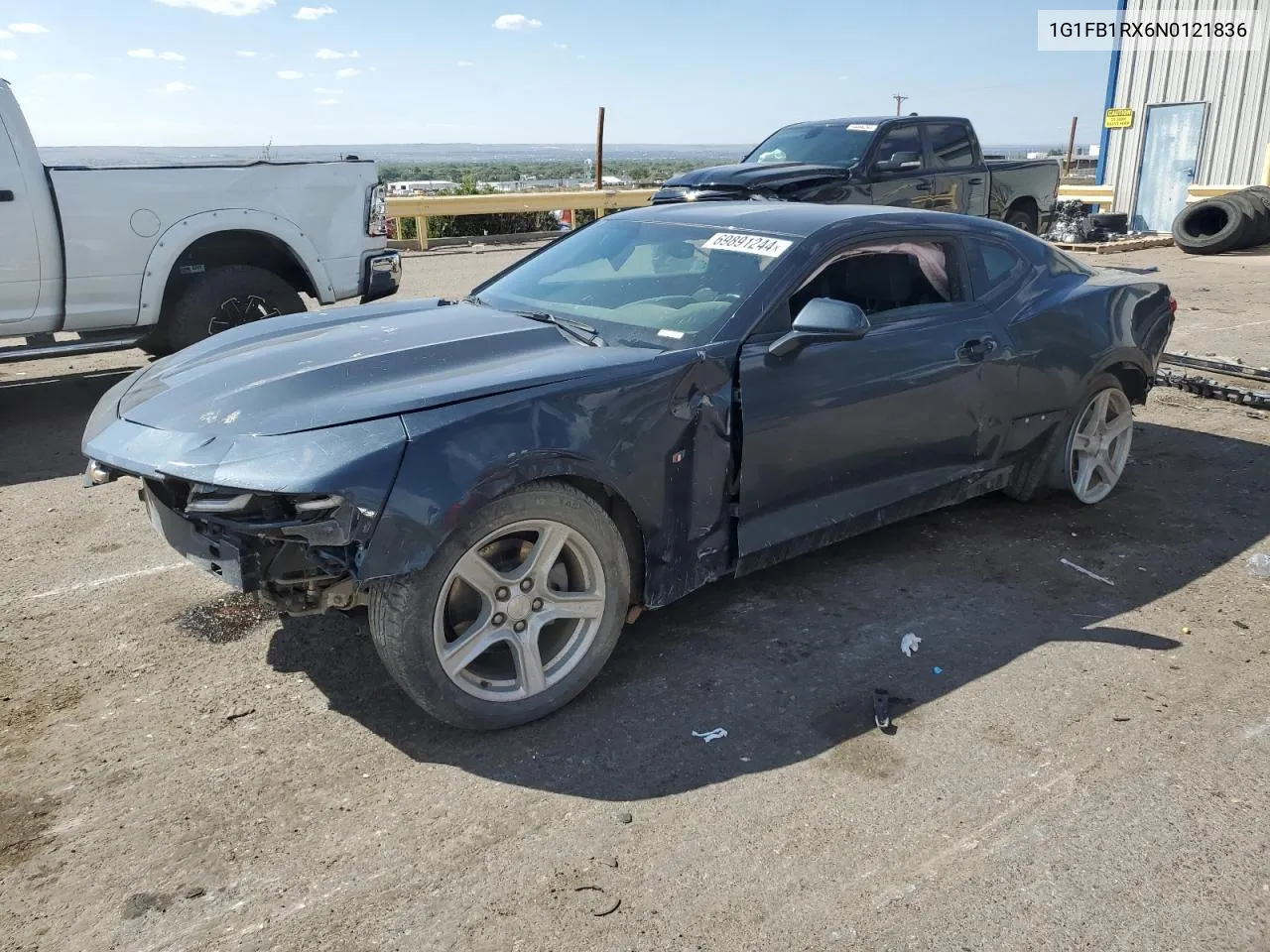 2022 Chevrolet Camaro Ls VIN: 1G1FB1RX6N0121836 Lot: 69891244