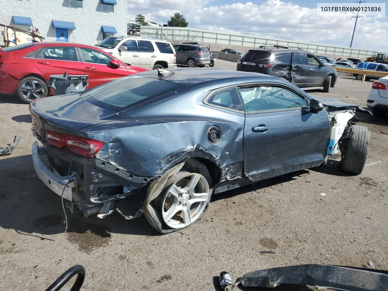 2022 Chevrolet Camaro Ls VIN: 1G1FB1RX6N0121836 Lot: 69891244