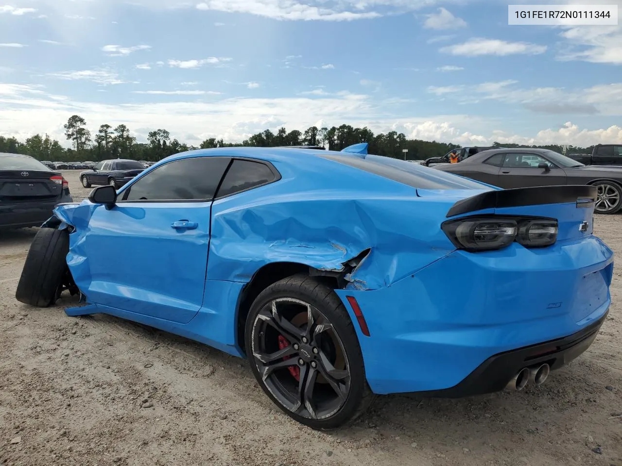 2022 Chevrolet Camaro Lt1 VIN: 1G1FE1R72N0111344 Lot: 70286584