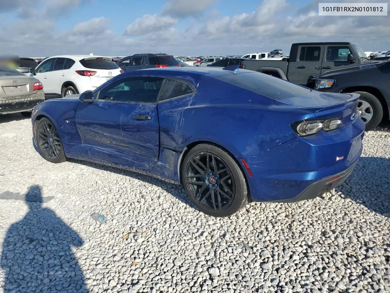 2022 Chevrolet Camaro Ls VIN: 1G1FB1RX2N0101812 Lot: 71853324