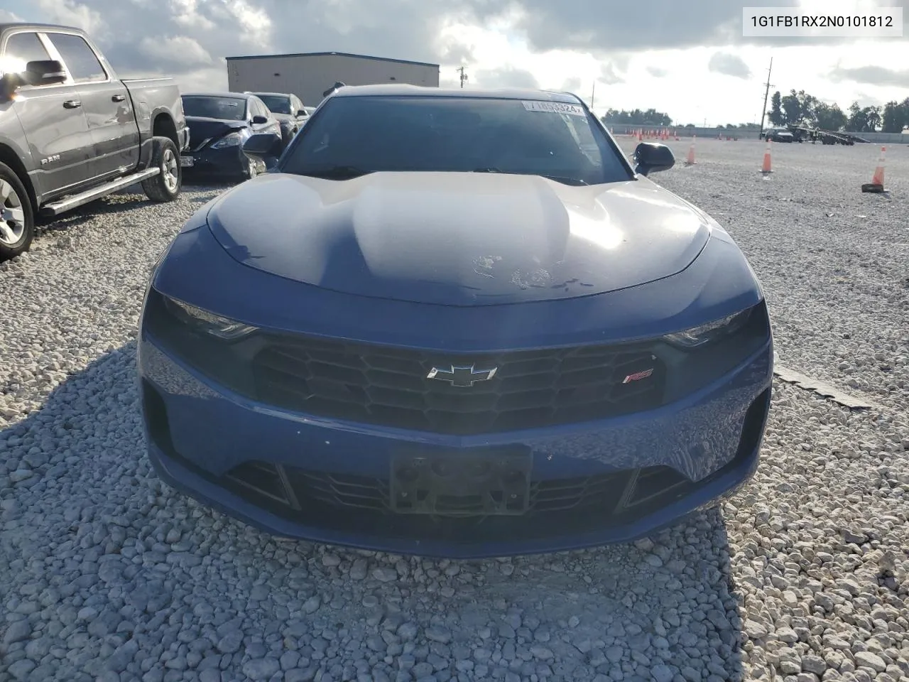 2022 Chevrolet Camaro Ls VIN: 1G1FB1RX2N0101812 Lot: 71853324