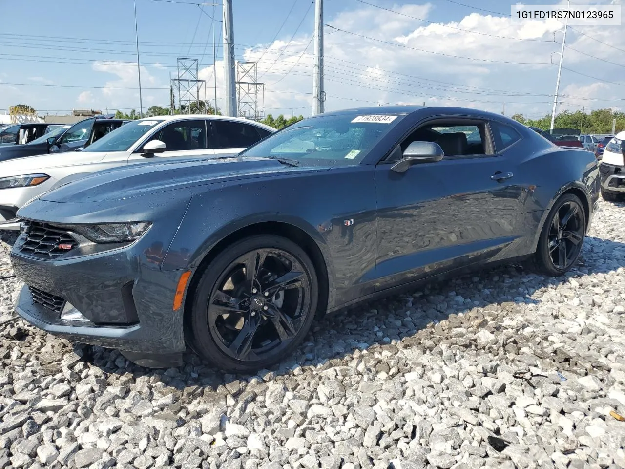 2022 Chevrolet Camaro Lt VIN: 1G1FD1RS7N0123965 Lot: 71928834