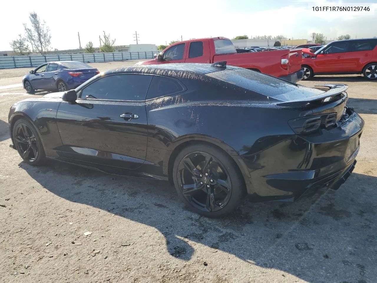 2022 Chevrolet Camaro Lt1 VIN: 1G1FF1R76N0129746 Lot: 72060844