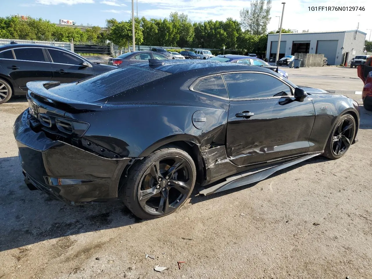 2022 Chevrolet Camaro Lt1 VIN: 1G1FF1R76N0129746 Lot: 72060844