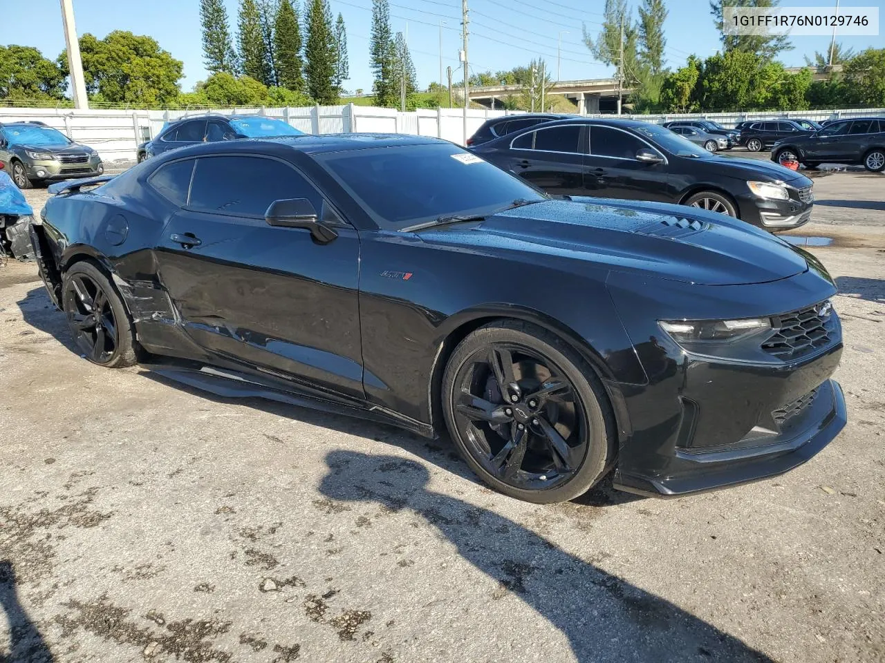 2022 Chevrolet Camaro Lt1 VIN: 1G1FF1R76N0129746 Lot: 72060844