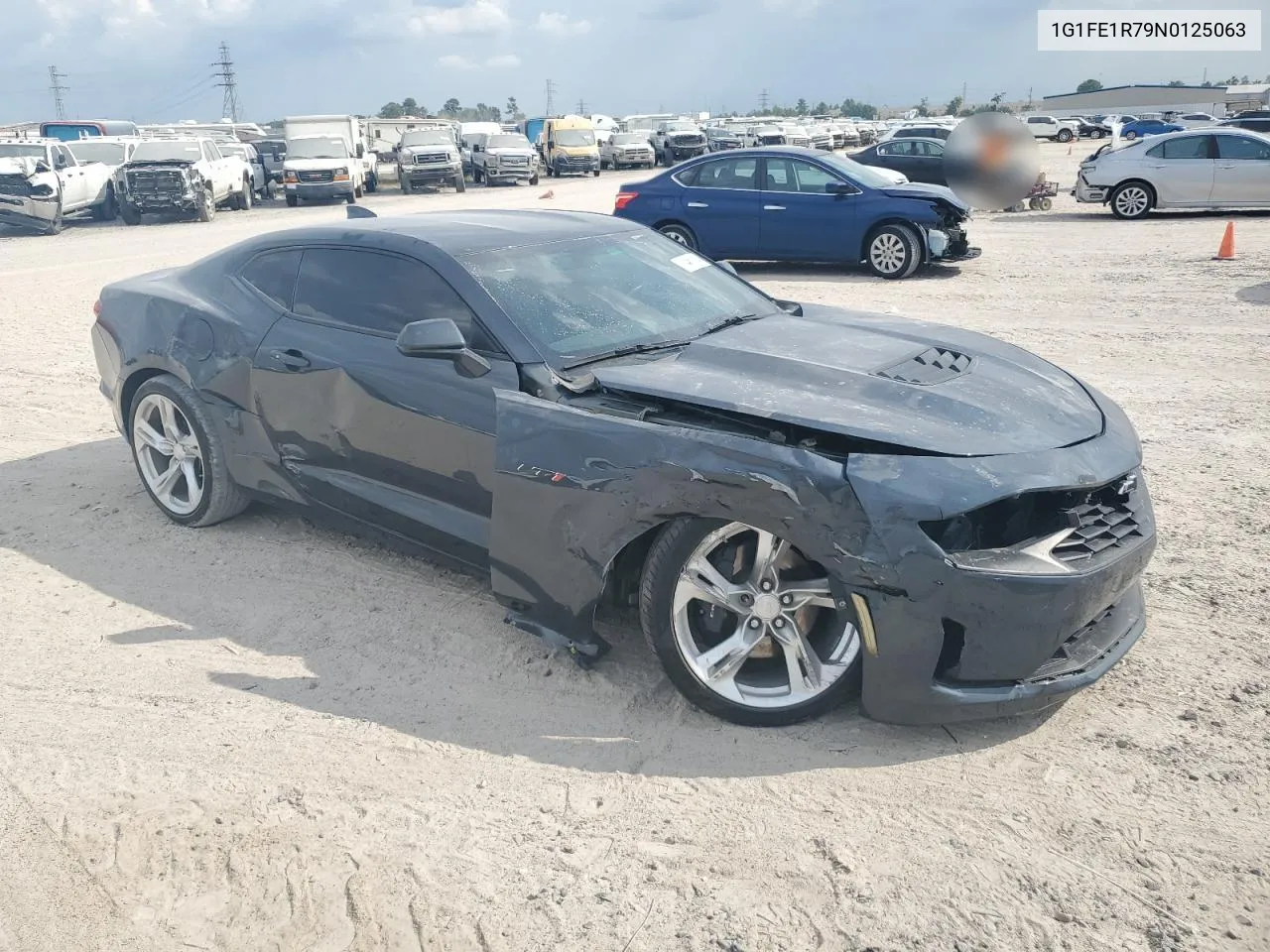 2022 Chevrolet Camaro Lt1 VIN: 1G1FE1R79N0125063 Lot: 72460914