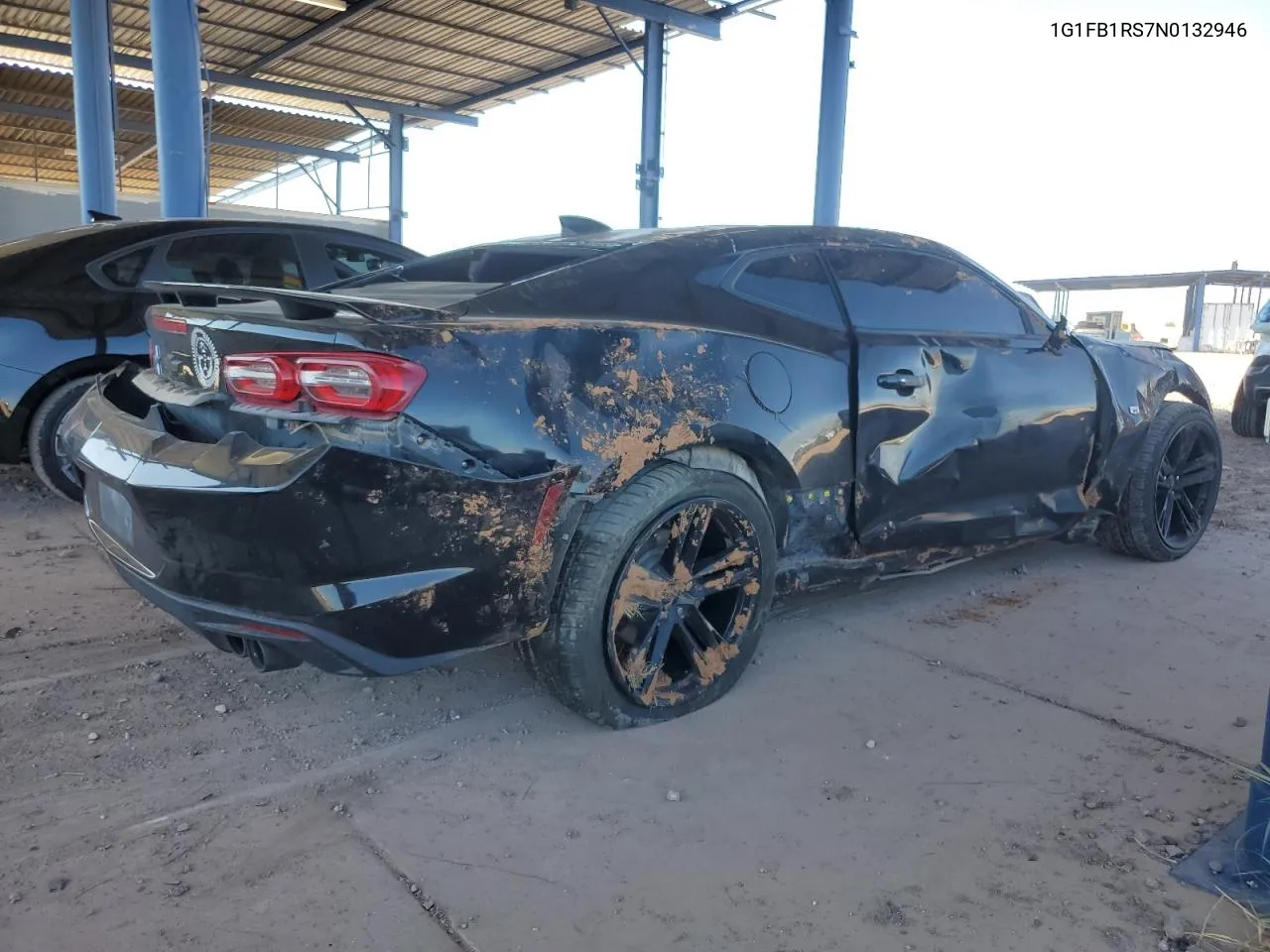 2022 Chevrolet Camaro Ls VIN: 1G1FB1RS7N0132946 Lot: 72989874