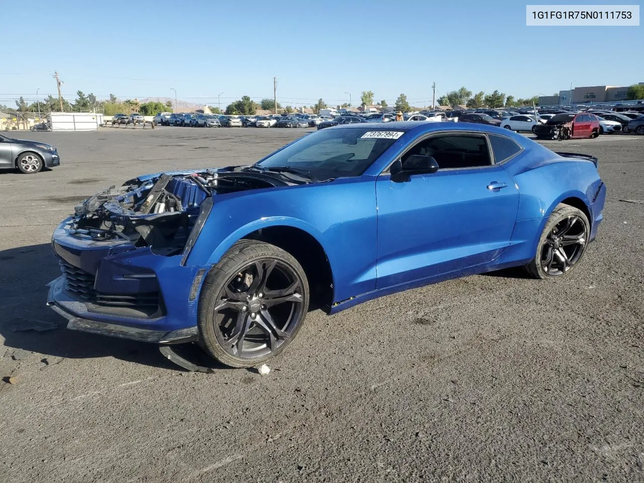 2022 Chevrolet Camaro Ss VIN: 1G1FG1R75N0111753 Lot: 73767994