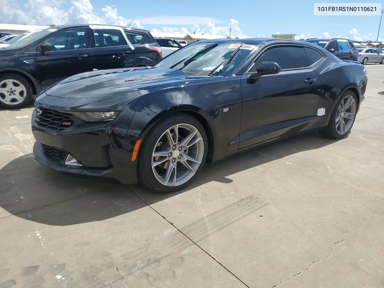 2022 Chevrolet Camaro Ls VIN: 1G1FB1RS1N0110621 Lot: 73874564