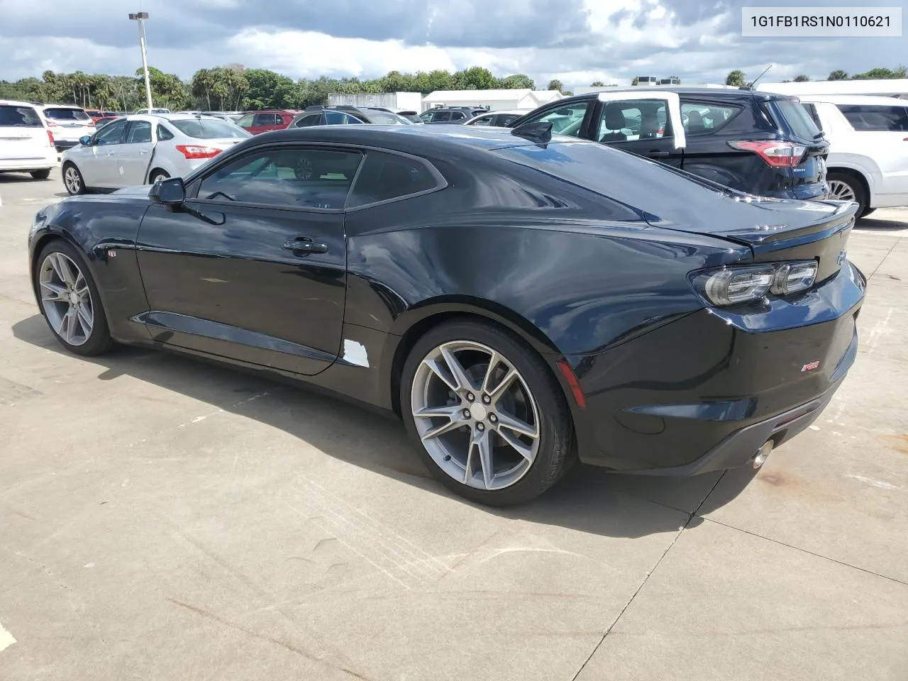 2022 Chevrolet Camaro Ls VIN: 1G1FB1RS1N0110621 Lot: 73874564