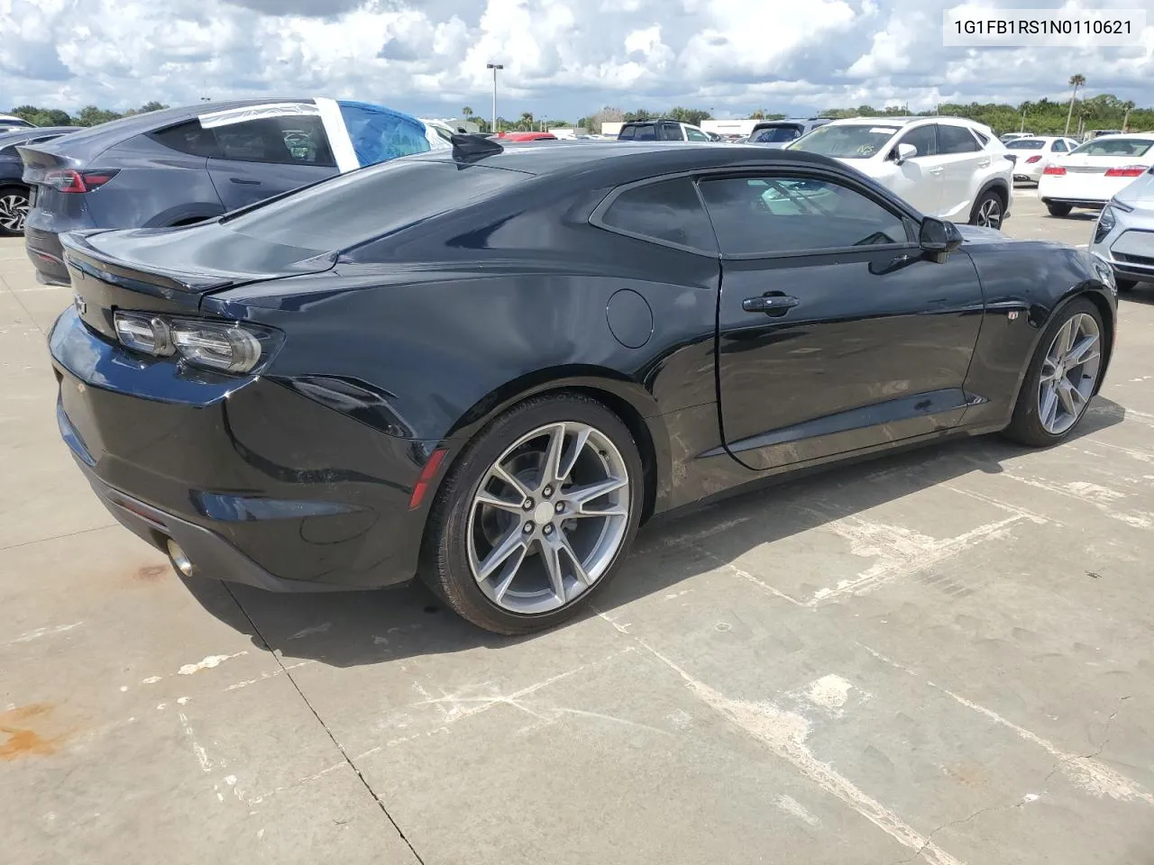 2022 Chevrolet Camaro Ls VIN: 1G1FB1RS1N0110621 Lot: 73874564