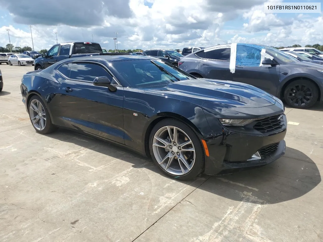 2022 Chevrolet Camaro Ls VIN: 1G1FB1RS1N0110621 Lot: 73874564