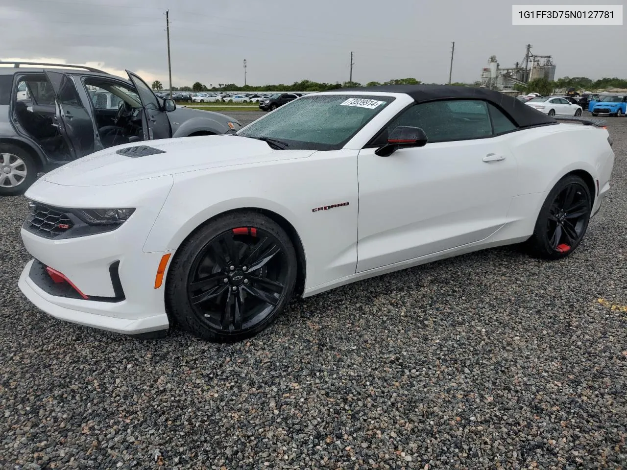 2022 Chevrolet Camaro Lt1 VIN: 1G1FF3D75N0127781 Lot: 73939914