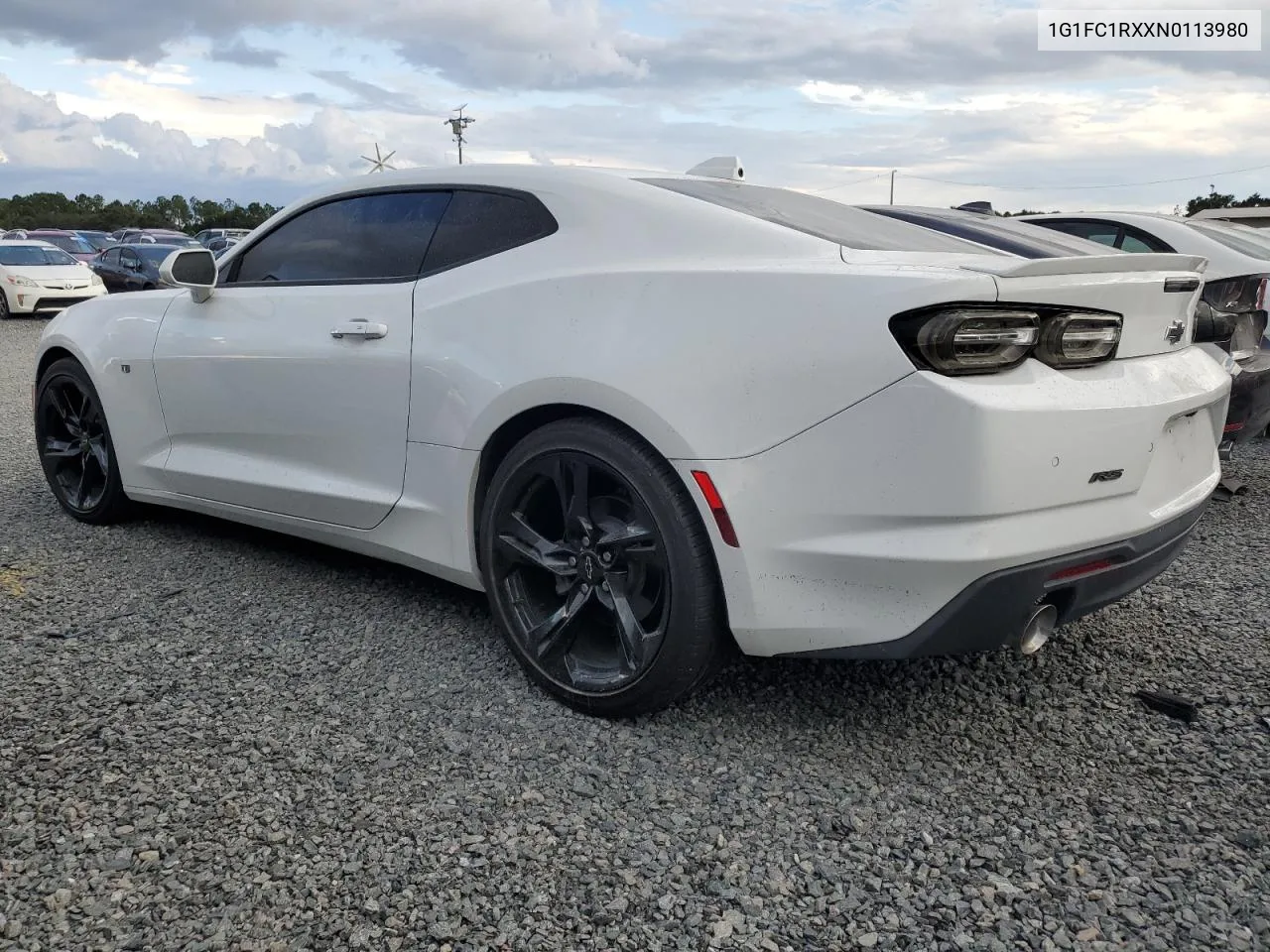 2022 Chevrolet Camaro Lt VIN: 1G1FC1RXXN0113980 Lot: 74128054