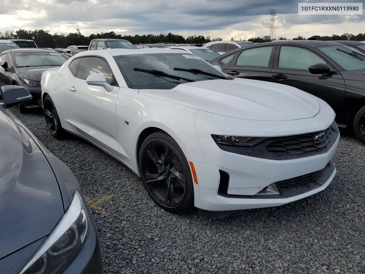 2022 Chevrolet Camaro Lt VIN: 1G1FC1RXXN0113980 Lot: 74128054