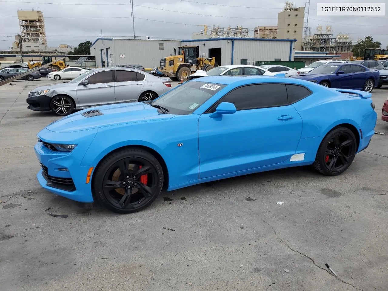 2022 Chevrolet Camaro Lt1 VIN: 1G1FF1R70N0112652 Lot: 74669284