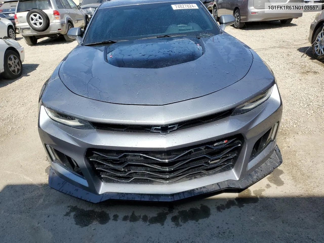 2022 Chevrolet Camaro Zl1 VIN: 1G1FK1R61N0103557 Lot: 74827824