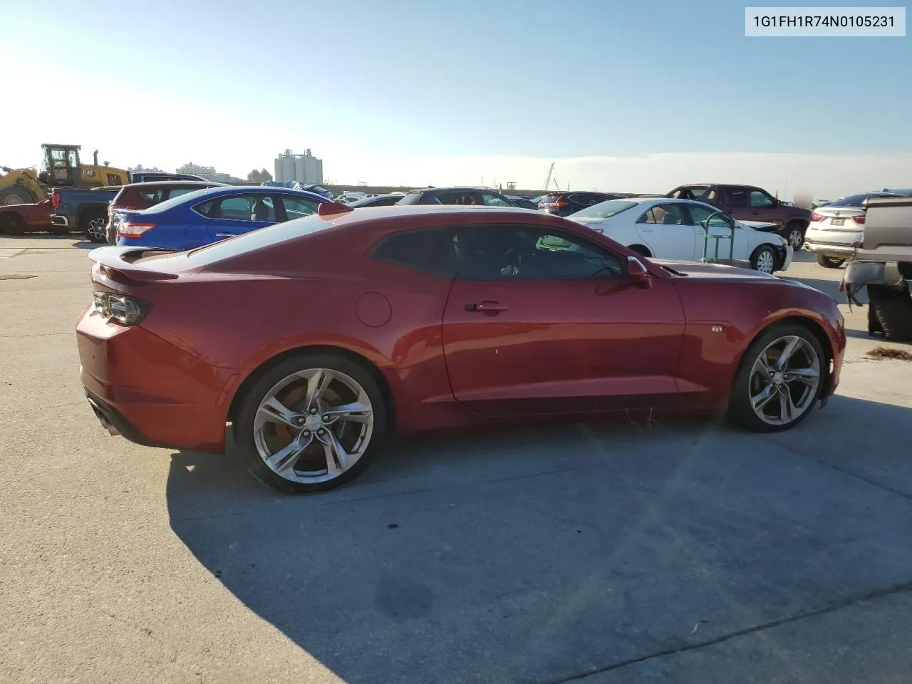 2022 Chevrolet Camaro Ss VIN: 1G1FH1R74N0105231 Lot: 75062424